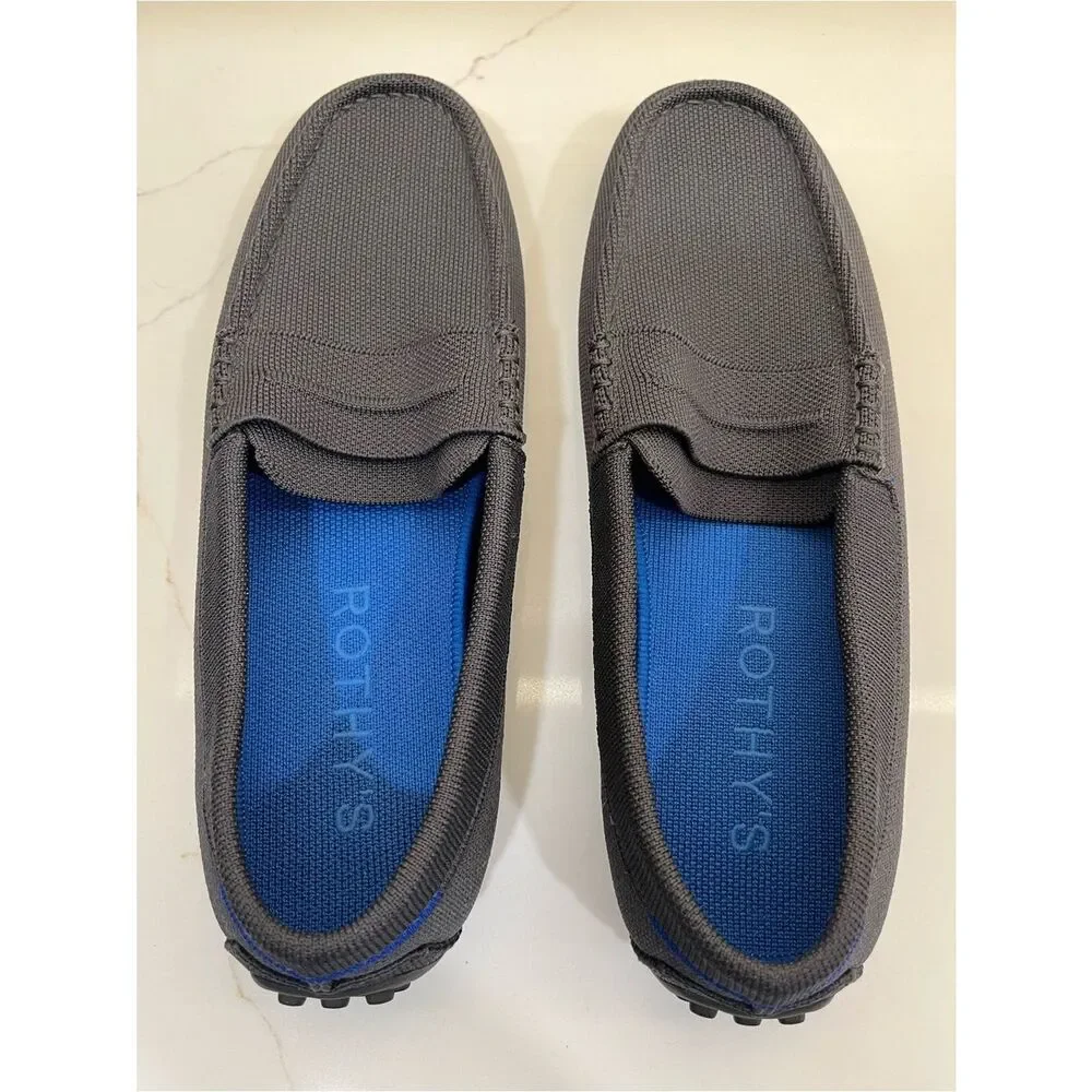 Rothy's The Driver Navy Loafers NWOT